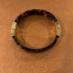 Michael Kors Hinged Tortoise Shell Bracelet